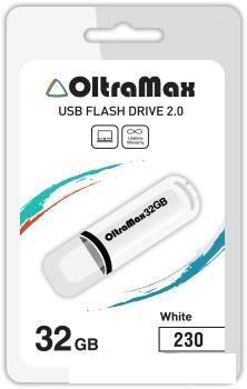 USB Flash Oltramax 230 32GB (белый) [OM-32GB-230-White]