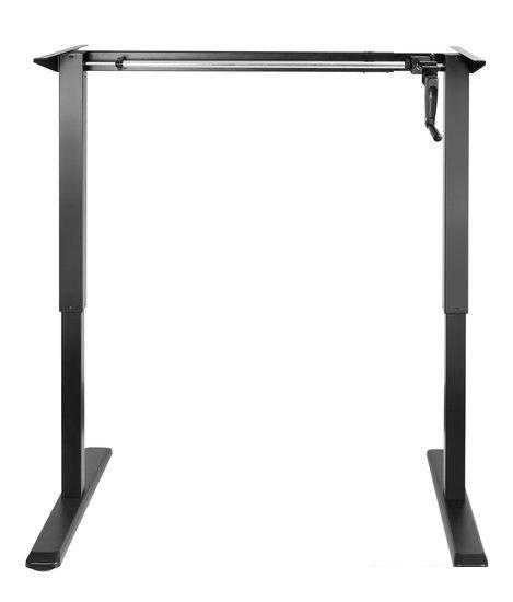 Подстолье ErgoSmart Manual Desk Compact (черный) - фото 3 - id-p220292785