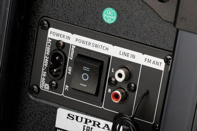Музыкальный центр Supra SMB-880, 140Вт, с караоке, Bluetooth, FM, USB, SD, черный, - фото 8 - id-p220754125