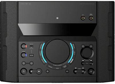 Музыкальный центр Sony Shake-X10, 1200Вт, с караоке, Bluetooth, FM, USB, CD, DVD, черный, - фото 3 - id-p220754130