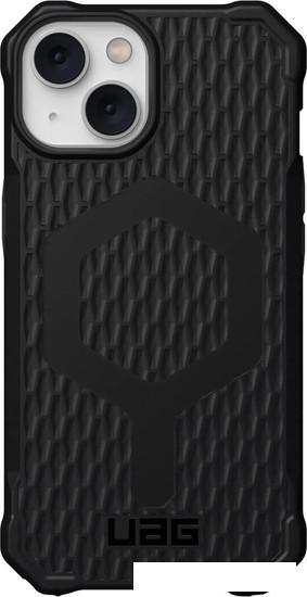 Чехол для телефона Uag для iPhone 14 Essential Armor for MagSafe Black 114089114040 - фото 1 - id-p220594797