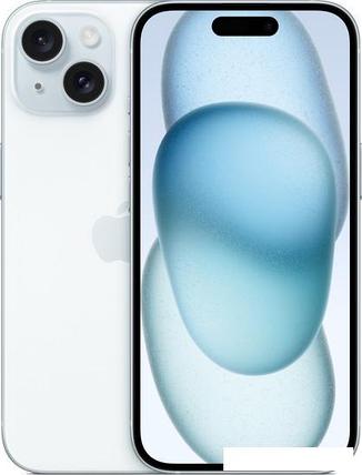 Смартфон Apple iPhone 15 256GB (голубой), фото 2