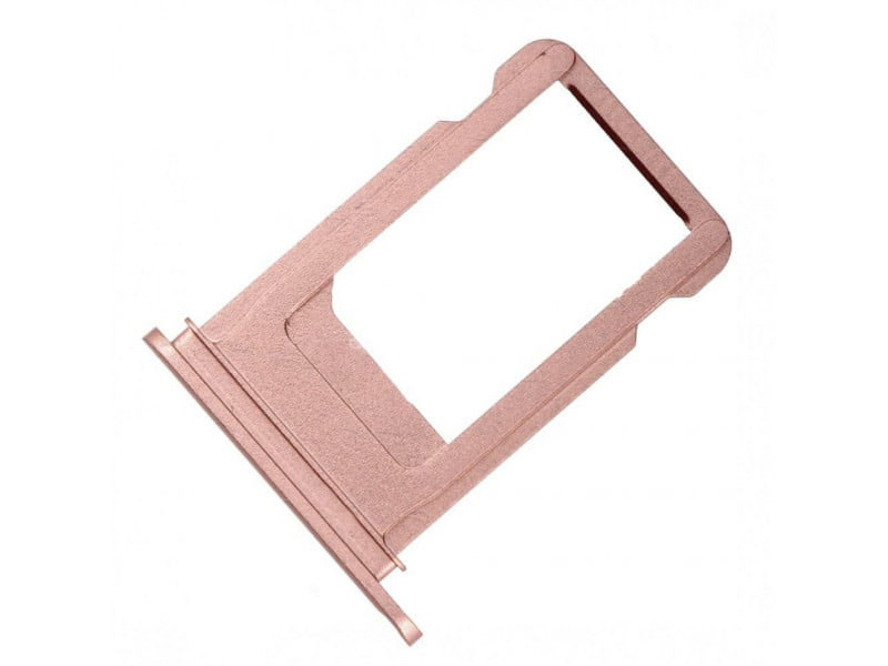 SIM Лоток Apple iPhone 7 Розовое Золотой - фото 1 - id-p214445595