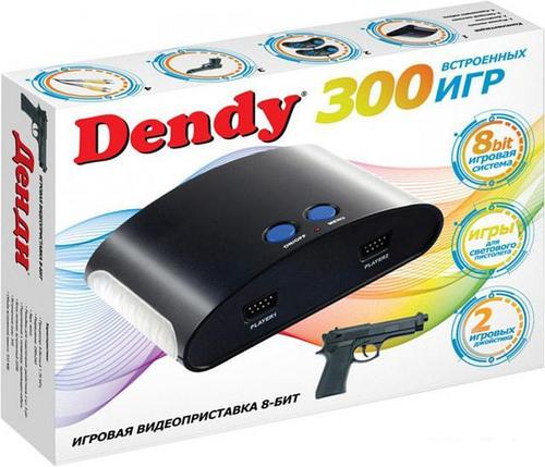 Игровая приставка Dendy Drive (300 игр + световой пистолет), фото 2