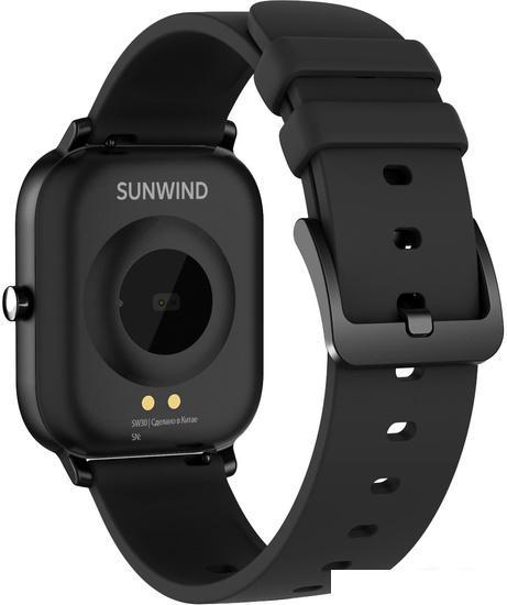 Умные часы SunWind SW30 (черный) - фото 4 - id-p220713144