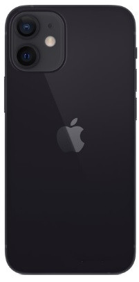 Задняя крышка Apple iPhone 12 mini Черный - фото 1 - id-p214445723