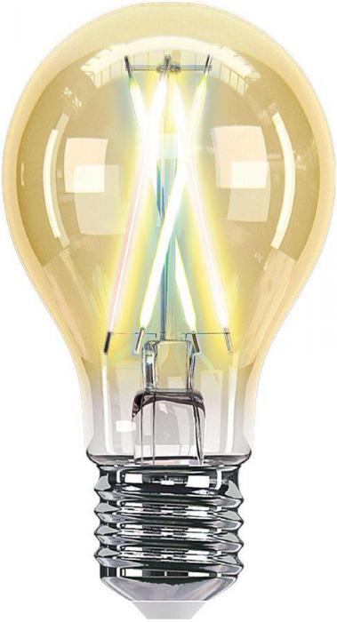Умная лампа HIPER Filament Vintage E27 белая 7Вт 800lm Wi-Fi [hi-a60fiv] - фото 2 - id-p220754268