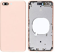Задняя крышка Apple iPhone 8, Золотой с рамкой