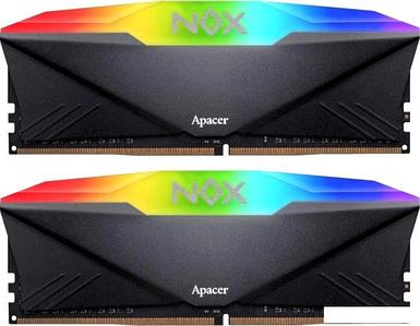 Оперативная память Apacer NOX RGB 2x8ГБ DDR4 3200 МГц AH4U16G32C28YNBAA-2