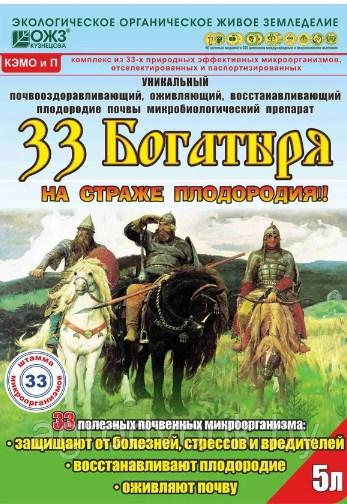 33 Богатыря - почвооздаравливающий микробиологический препарат 5л