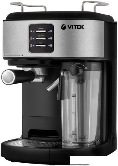 Рожковая помповая кофеварка Vitek VT-8489 - фото 1 - id-p220252225