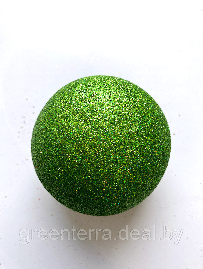Шары пластиковые, парча зелёный хамелеон 8 см - фото 7 - id-p220769216