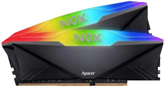 Оперативная память Apacer NOX RGB 2x16ГБ DDR4 3600МГц AH4U32G36C25YNBAA-2 - фото 1 - id-p220712311