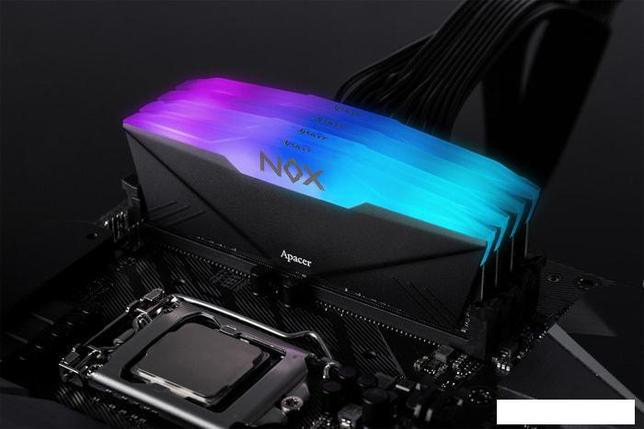 Оперативная память Apacer NOX RGB 2x16ГБ DDR4 3600МГц AH4U32G36C25YNBAA-2, фото 2