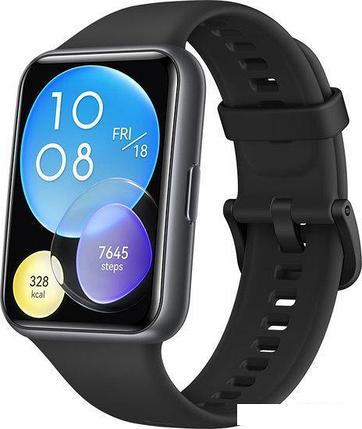 Умные часы Huawei Watch FIT 2 Active междунароная версия (полночный черный), фото 2
