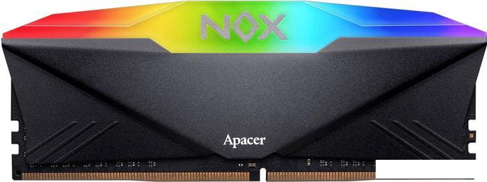 Оперативная память Apacer NOX RGB 8ГБ DDR4 3200 МГц AH4U08G32C28YNBAA-1 - фото 1 - id-p220711308