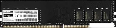 Оперативная память ExeGate HiPower 8ГБ DDR4 3200 МГц EX293814RUS