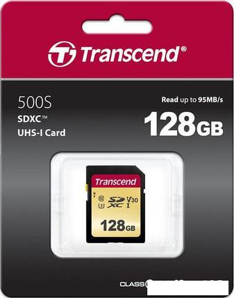 Карта памяти Transcend SDXC 500S 128GB, фото 2