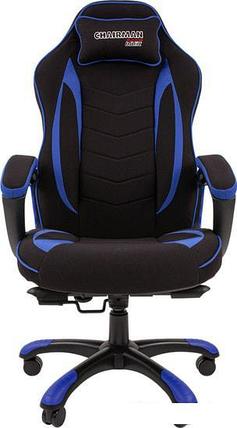 Кресло CHAIRMAN Game 28 (черный/синий), фото 2