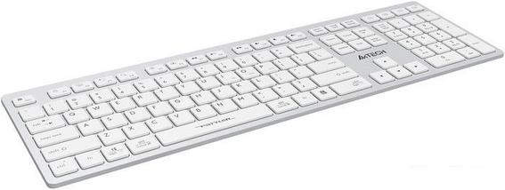 Клавиатура A4Tech Fstyler FBX50C (серебристый/белый), фото 3
