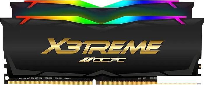 Оперативная память OCPC X3 RGB Black Label 2x32ГБ DDR4 3600 МГц MMX3A2K64GD436C18BL, фото 2