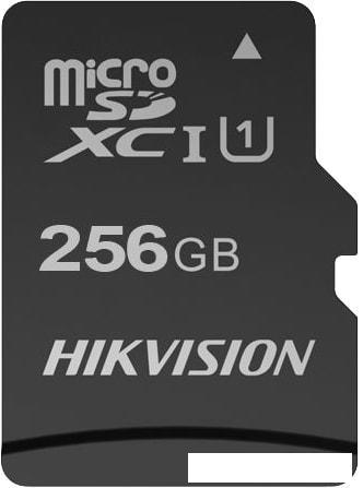 Карта памяти Hikvision microSDXC HS-TF-C1(STD)/256G/Adapter 256GB (с адаптером) - фото 1 - id-p220712607