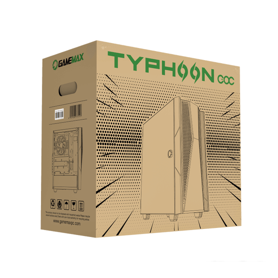 Корпус GameMax Typhoon COC (черный) - фото 10 - id-p220713733