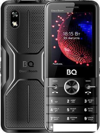 Кнопочный телефон BQ-Mobile BQ-2842 Disco Boom (черный), фото 2