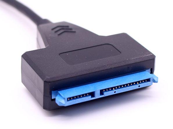 Адаптер - переходник - кабель SATA - USB3.0 для жесткого диска SSD/HDD 2.5 , ver.02, черный - фото 3 - id-p220771089
