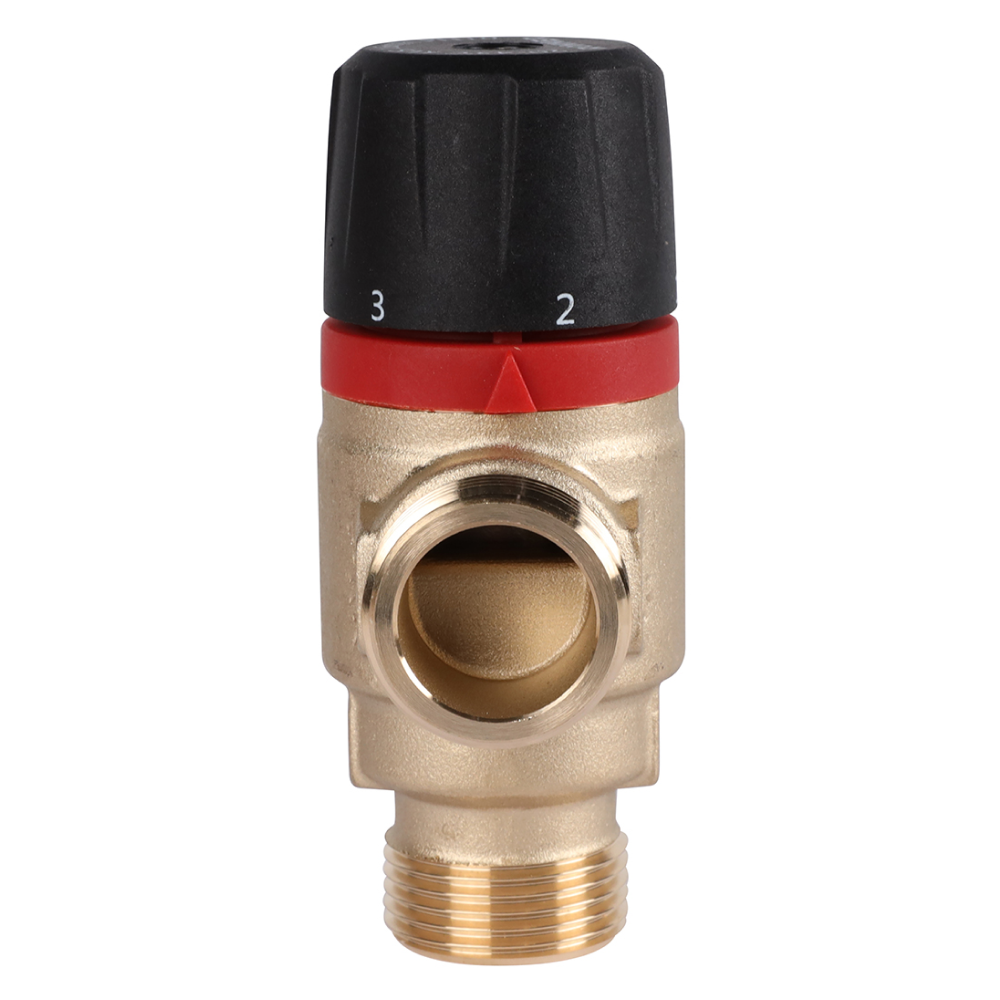 ROMMER RVM-0121-164320 термостатический смесительный клапан 3/4 НР 20-43°С KV 1,6 (боковое смешивание) - фото 2 - id-p220771456