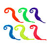 Игрушка Извилистый червяк, полиэстер, 23х2см, 6 цветов 264-857, фото 2