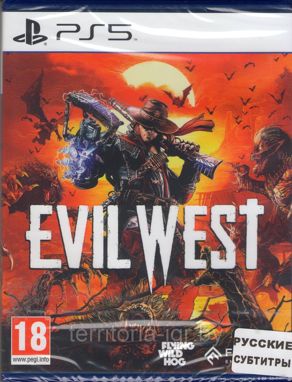 Evil West для PlayStation 5 (PS5 Злой Запад Диск русские субтитры)