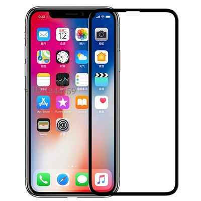 Защитное стекло Aiwo Full Screen Cover 0.33 mm Black для Apple iPhone Xs - фото 1 - id-p68421919