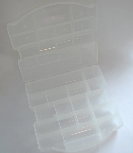 Органайзер для мелочей на 17 ячеек,прозрачный - фото 3 - id-p191638903