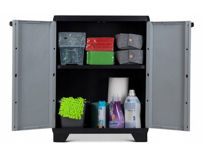 Низкий шкаф Base cabinet, Черный / серый - фото 7 - id-p191638911