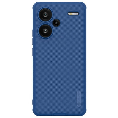 Пластиковый чехол Nillkin Super Frosted Shield Pro Синий для Xiaomi Redmi Note 13 Pro Plus 5G - фото 1 - id-p220773532