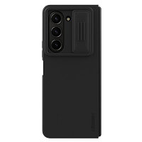 Силиконовый чехол Nillkin CamShield Silky Silicone Case Черный для Samsung Galaxy Z Fold 5