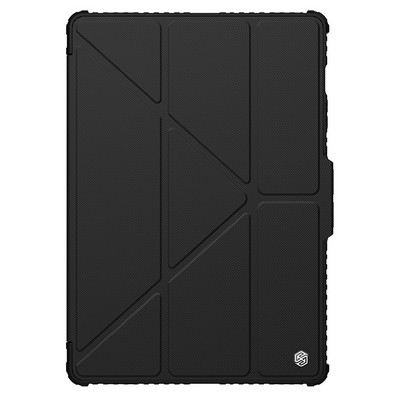Защитный чехол Nillkin Bumper Leather Case Pro Multi-angle Черный для Samsung Galaxy Tab S9 Plus 5G - фото 1 - id-p220773568