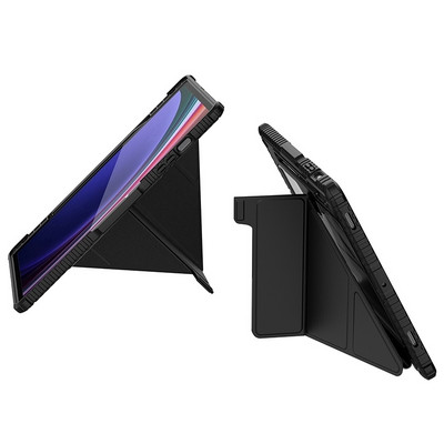 Защитный чехол Nillkin Bumper Leather Case Pro Multi-angle Черный для Samsung Galaxy Tab S9 Plus 5G - фото 4 - id-p220773568