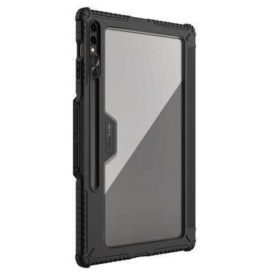 Защитный чехол Nillkin Bumper Leather Case Pro Multi-angle Черный для Samsung Galaxy Tab S9 Ultra 5G - фото 2 - id-p220773569