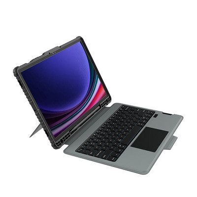 Чехол клавиатура Nillkin Bumper Combo Keyboard Case Backlit Version Черный для Samsung Galaxy Tab S9 Plus 5G - фото 1 - id-p220773570