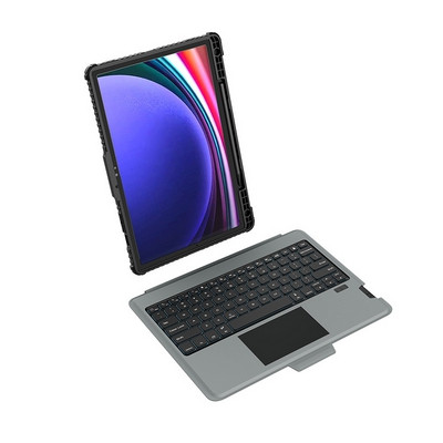 Чехол клавиатура Nillkin Bumper Combo Keyboard Case Backlit Version Черный для Samsung Galaxy Tab S9 Plus 5G - фото 3 - id-p220773570