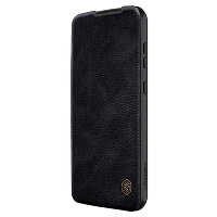 Кожаный чехол Nillkin Qin Pro Leather Case Черный для Samsung Galaxy S23 FE