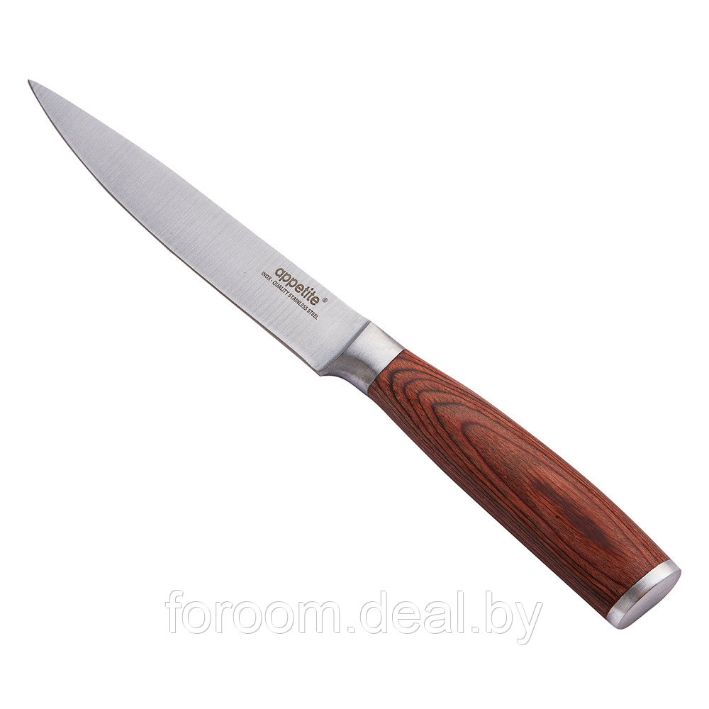Нож кухонный для нарезки, лезвие 13см Appetite Лофт KF3038-4 - фото 1 - id-p220773949