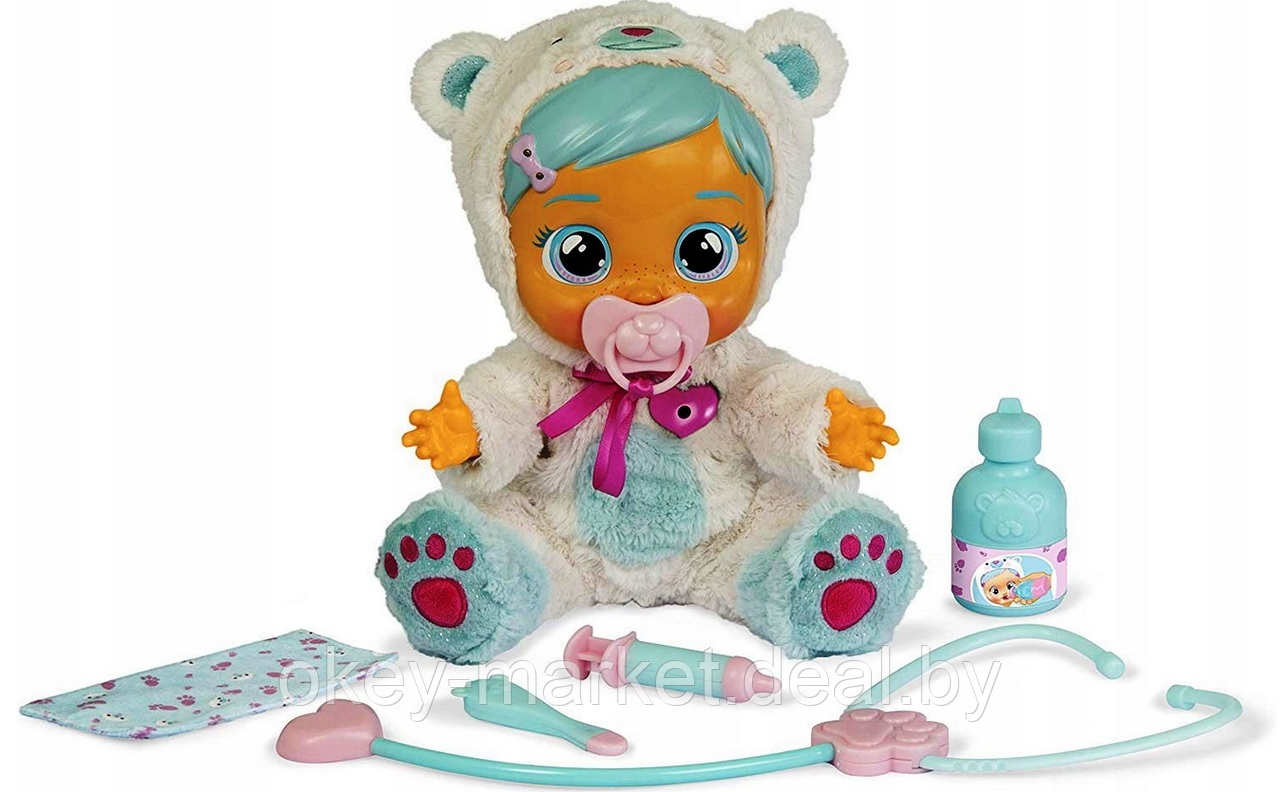 Пупс Cry Babies плакса Кристал ( Kristal Baby Doll) IMC Toys 98206 - фото 8 - id-p111162079