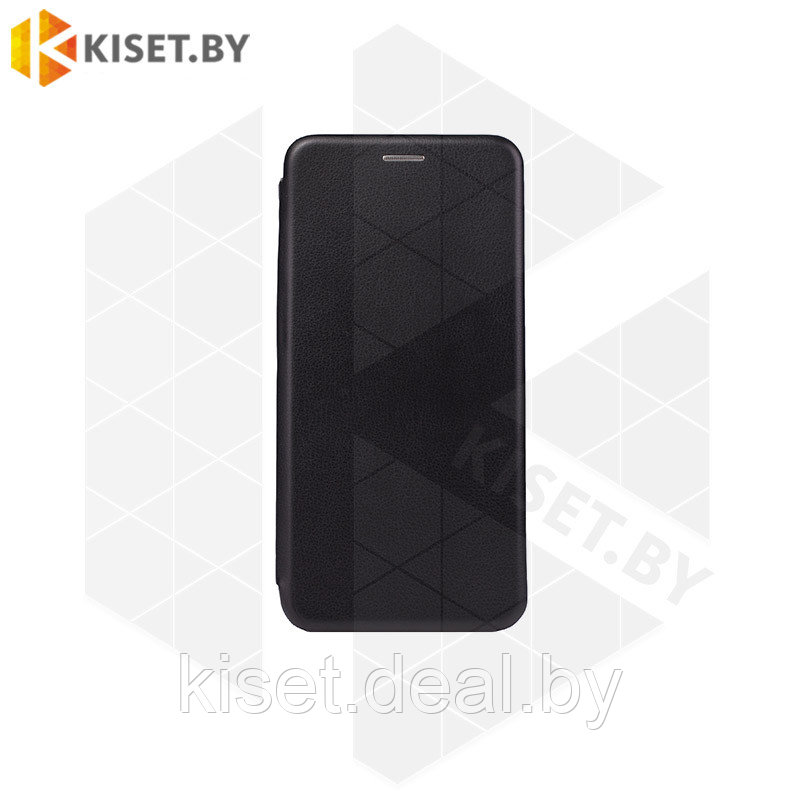Чехол-книжка KST Book Case 3D с визитницей для Xiaomi Redmi Note 9 / Redmi 10X 4G черный - фото 1 - id-p220774060