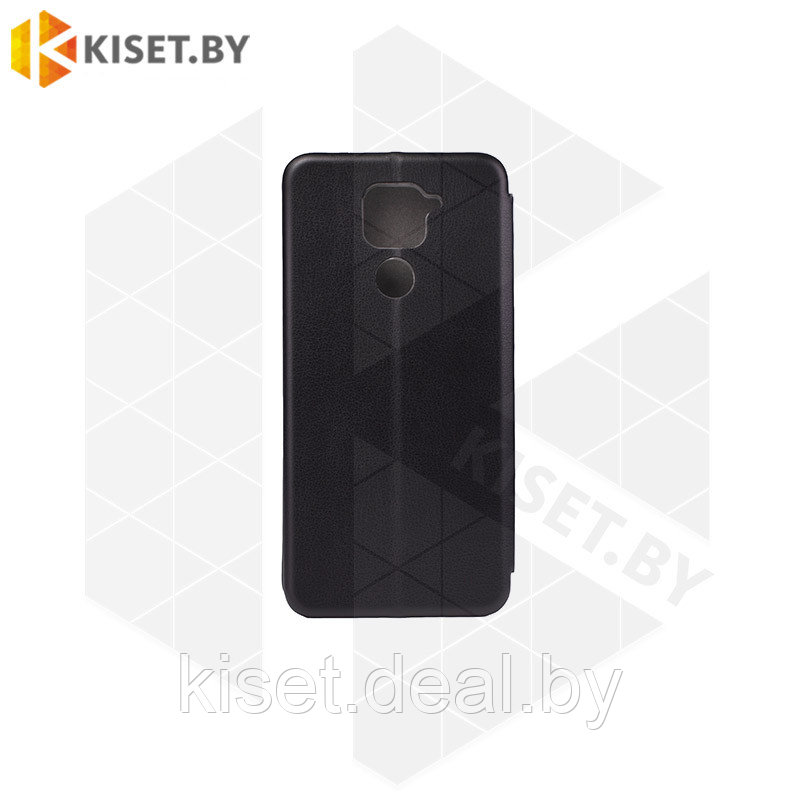 Чехол-книжка KST Book Case 3D с визитницей для Xiaomi Redmi Note 9 / Redmi 10X 4G черный - фото 2 - id-p220774060