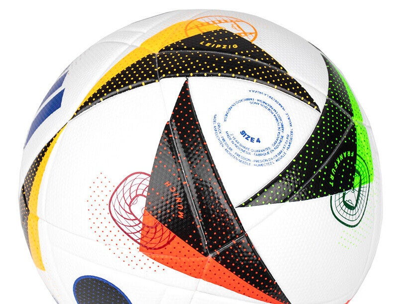Мяч футбольный №4 Adidas Fussballliebe League Box EURO 24 №4 - фото 4 - id-p220776832
