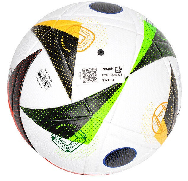 Мяч футбольный №4 Adidas Fussballliebe League Box EURO 24 №4 - фото 5 - id-p220776832