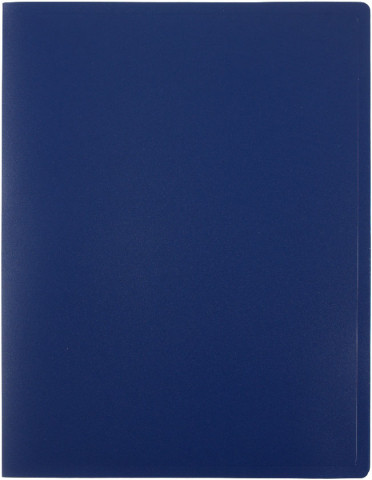 Папка пластиковая на 20 файлов Staff Manager толщина пластика 0,5 мм, синяя - фото 2 - id-p220776875